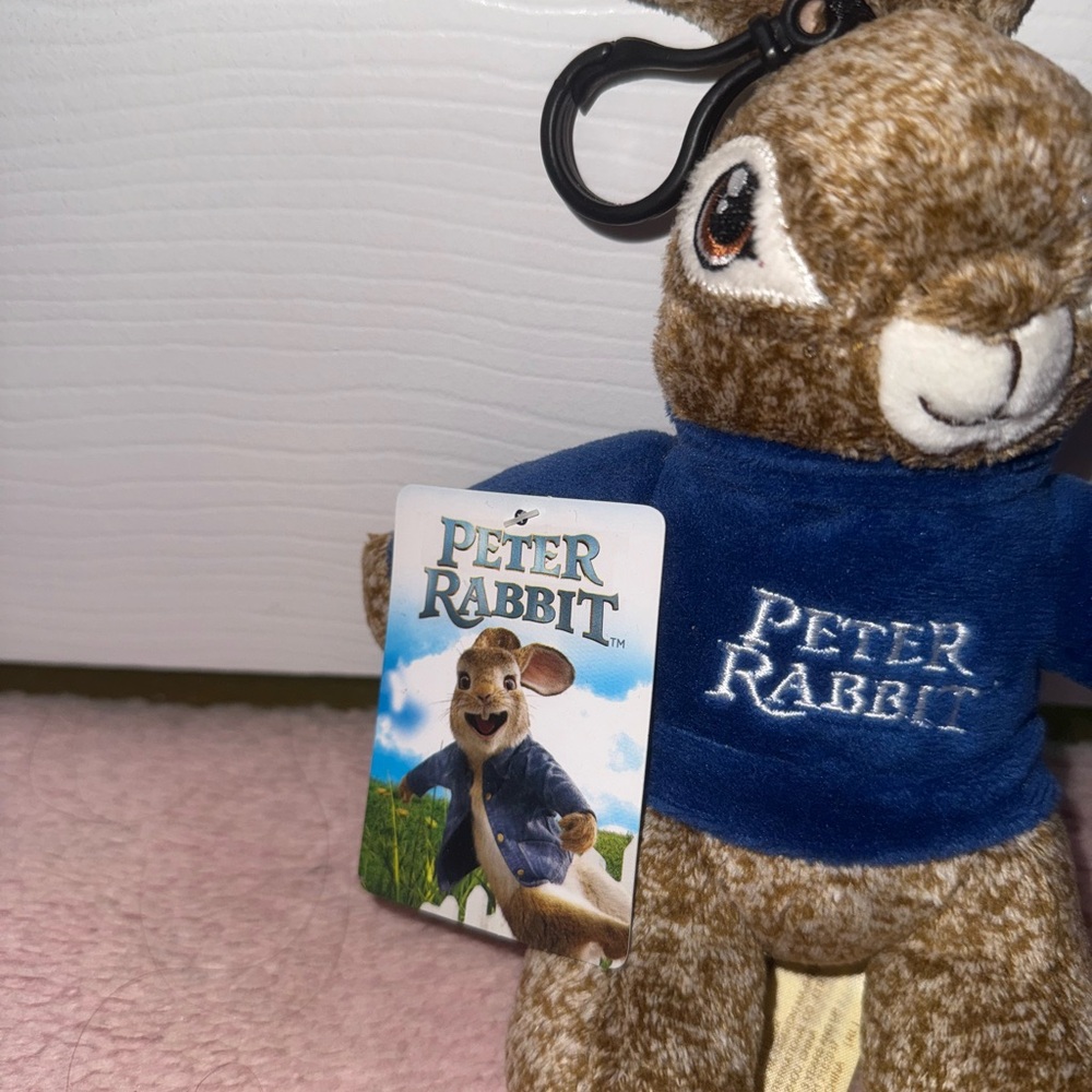 Peter Rabbit Plushie Keychain - Picture 2 of 2